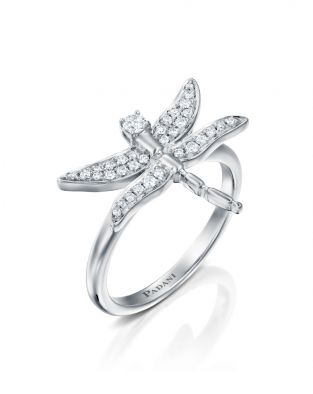 Dragonfly Diamonds Ring