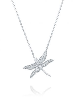 Dragonfly Diamonds Necklace