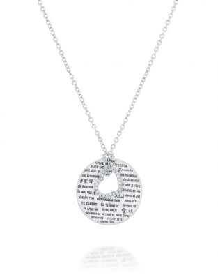 Love Necklace Diamonds Heart