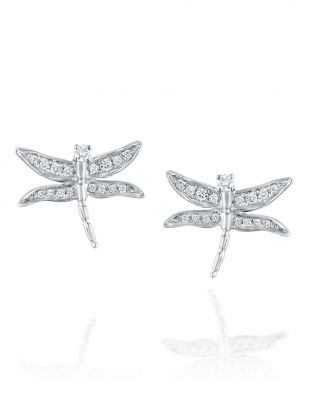 Dragonfly Diamonds Earrings