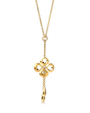 Violetto Tie Necklace
