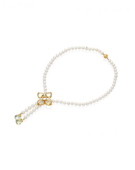 Violetto By color Tie necklace
