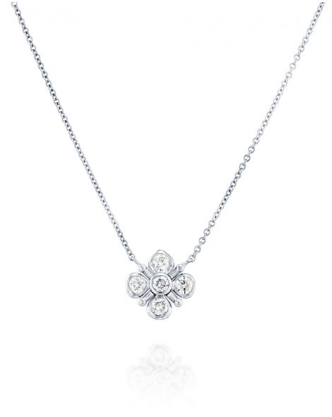 Flower Diamonds Necklace