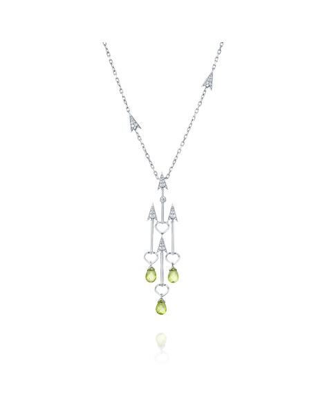 Flow Peridot Necklace