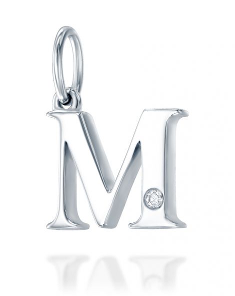 Letter M Mini Pendant