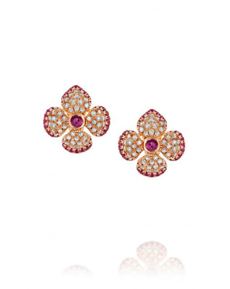 Violetto Shine Color Earrings