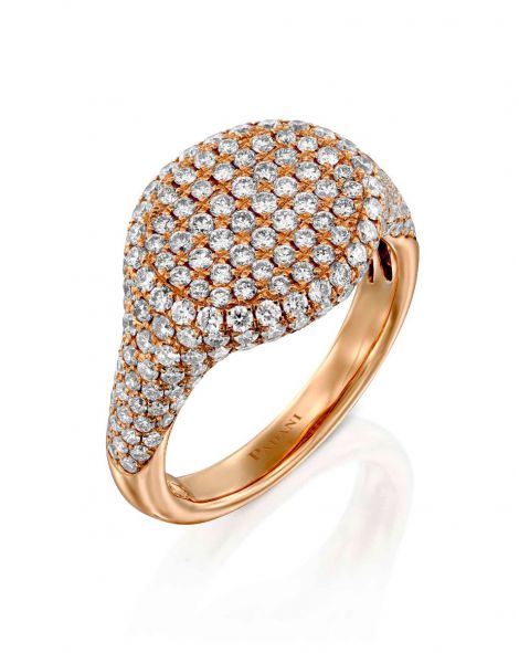 Diamonds Signet Ring