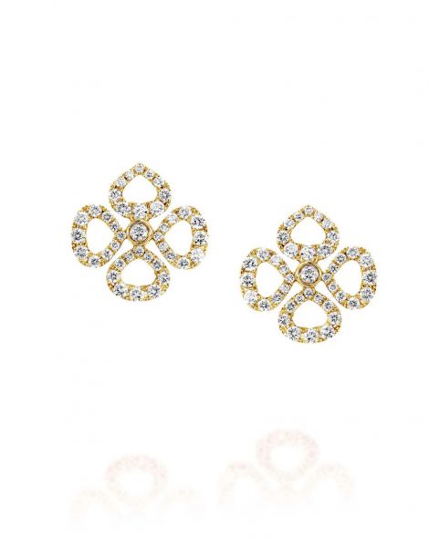 Mini Violetto Contour Earrings