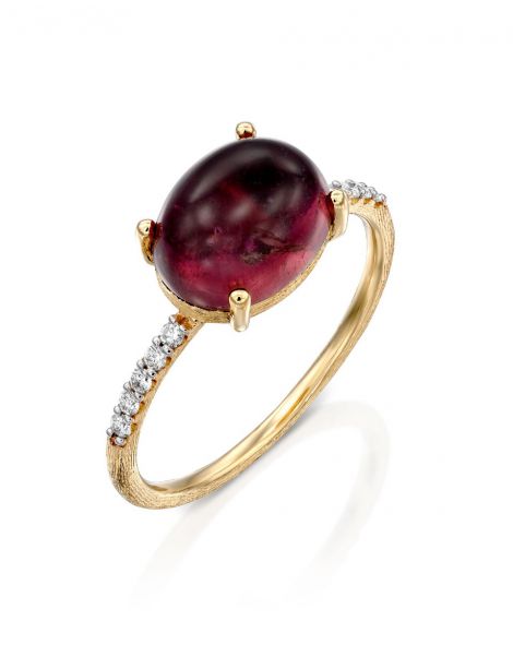 Nanis Pink Tourmaline Ring