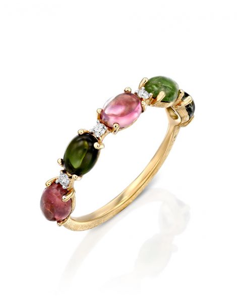 Nanis Multicolor Tourmaline Ring
