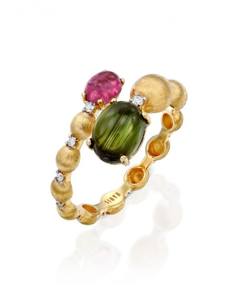 Nanis Multicolor Tourmaline Ring