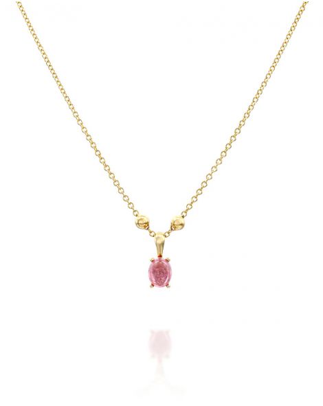 Nanis Pink Tourmaline Necklace