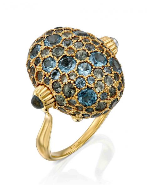Nanis Blue Topaz Ring