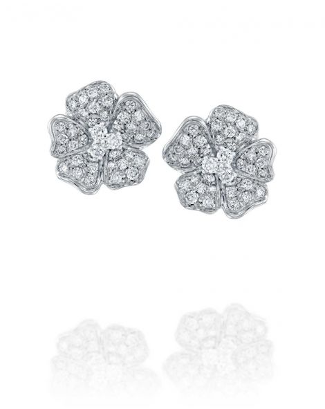 Flower Diamonds Earrings