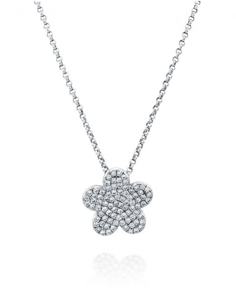 Flower Diamonds Necklace