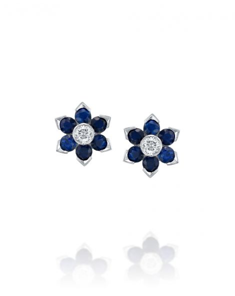 Blossom By Padani Sapphire Earrings