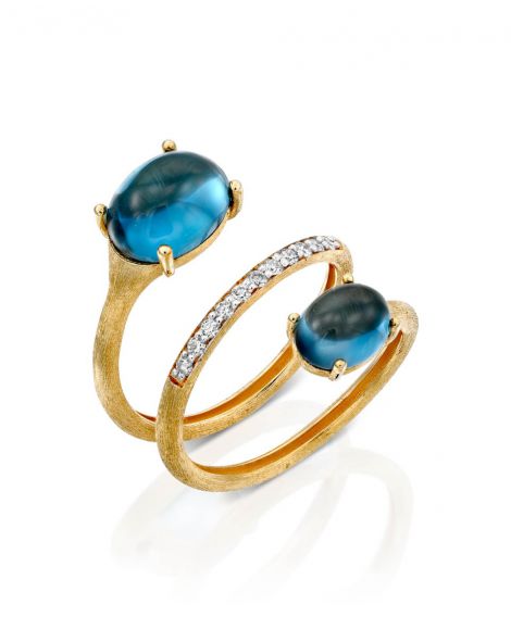 Nanis Blue Topaz Ring