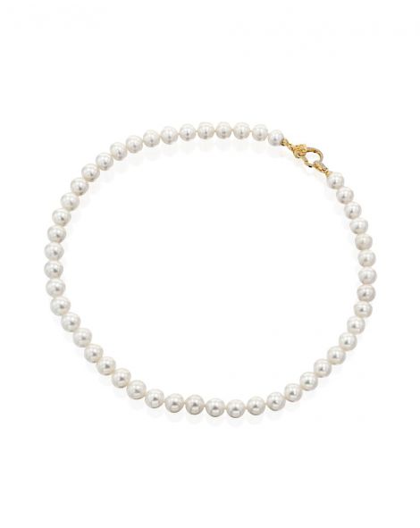Pearl Violetto Necklace - 9mm