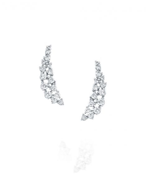 Diamond Climbing Earrings