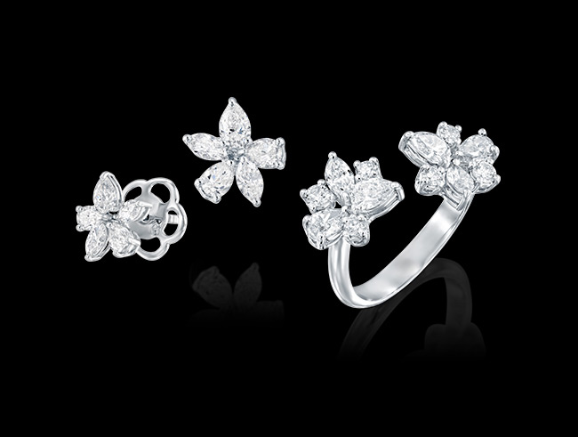 עגילי יהלום